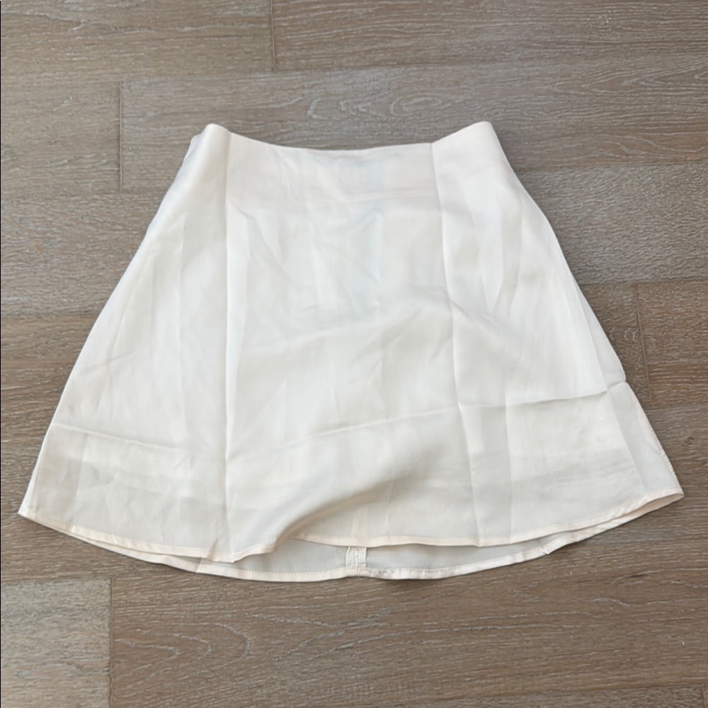 Amazon Elegant Cream A-Line Skirt
